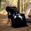 1pc The Vampire Diaries3 Theme Soft Flannel Throw Blanket - Digital Print, Polyester, Cozy for All Seasons, Perfect for Outdoor, and Travel