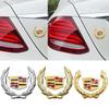 Для Cadillac Bage Escalade Tiburon CT6 CTS XTS ATS SRX XT5 STS CT5 Deville BLS Наклейка на заднее стекло кузова автомобиля Боковая наклейка Эмблема Наклейки