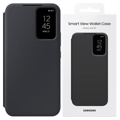 Чехол Samsung Ef-Zs926Cbegww S24+ S926 Черный/Black Smart View Wallet Case