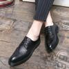 Мужские ботинки с острым носком Кожаные мужские туфли Европейский стиль Мужские формальные туфли Повседневная обувь Оксфорды