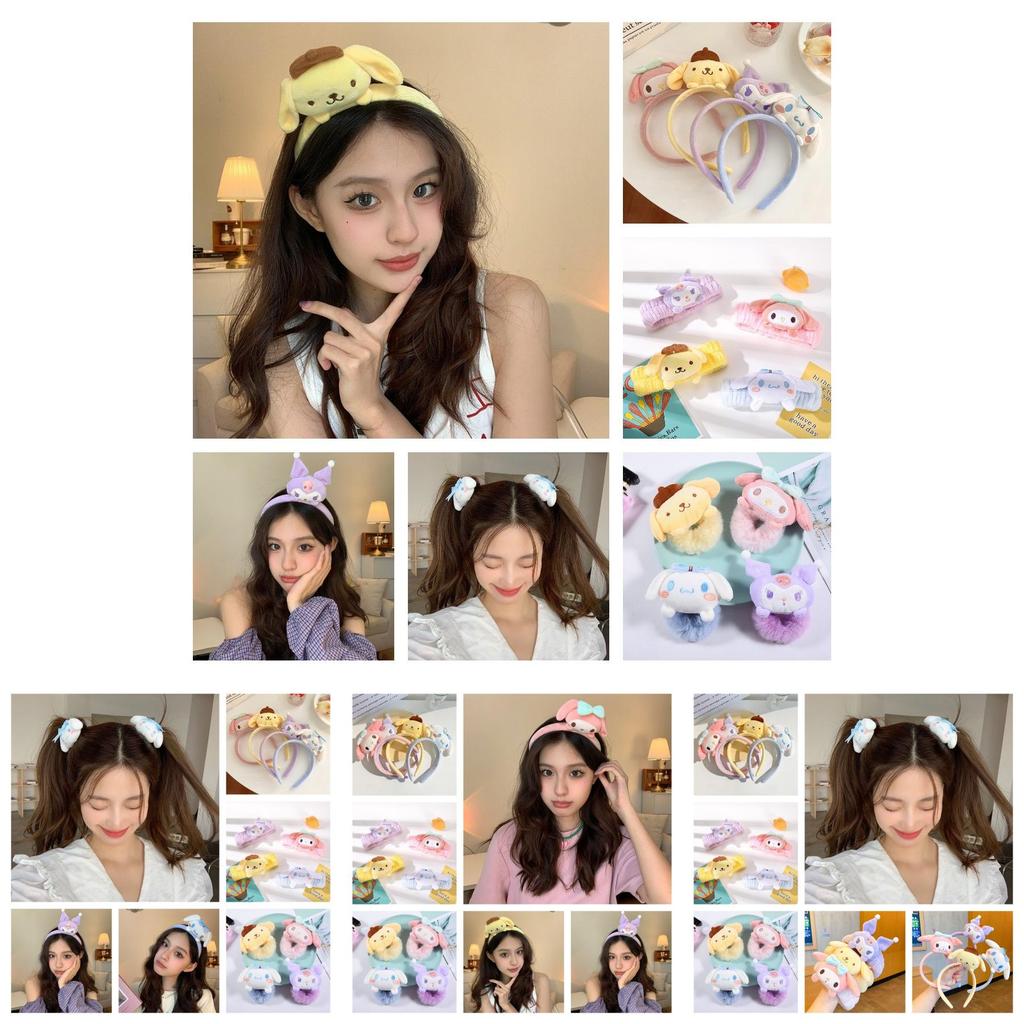 Sanrio Melody Hairband Cute Cartoon Elastic For Girls
