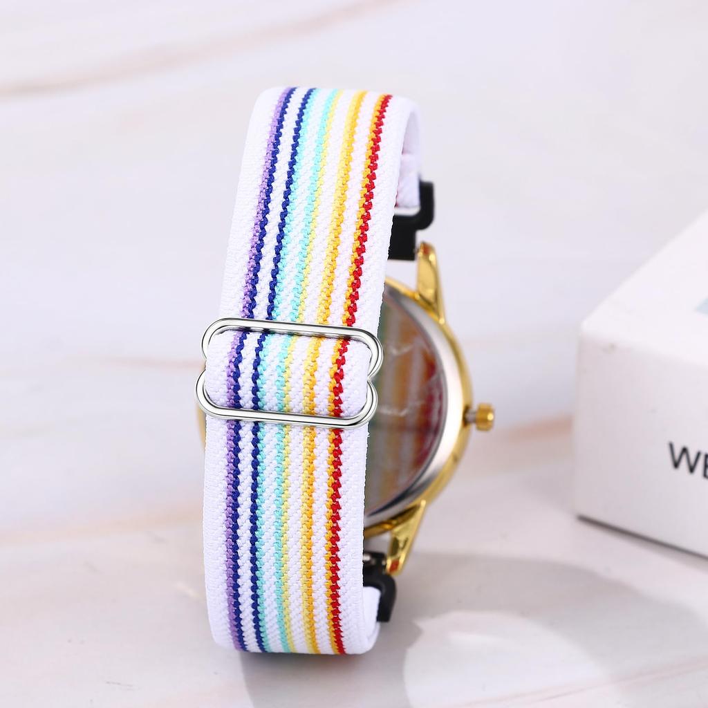 Водонепроницаемые плетеные часы с датой, регулируемые, кварцевые, аналоговые, с арабскими цифрами, идеально подходят для и повседневной носки, идеально подходят для и многого другого, мужское окошко, отображение длины, 24-часовой формат