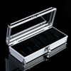 DELESYS Sales Promotion 6/12/24 Positions Aluminum Alloy Watch Storage Case Solid Shatter-Resistant Metallic Aluminium Watch Box