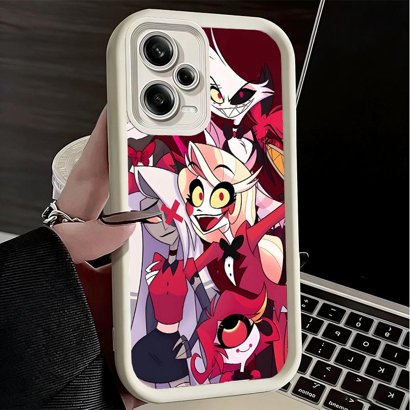 Мягкий чехол для телефона Hazbin Hotel Anime для Xiaomi Poco X7 X6 X5 Pro X4 Gt X3 F7 Ultra M8 M7 Redmi 15C 15 14C 13 13C 12 12C 10 10C