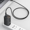 USAMS SJ780 U94 1m PD 60W Fast Charging Cable Type-C to Type-C Data Transfer Cord for Smartphone/Laptop/Tablet