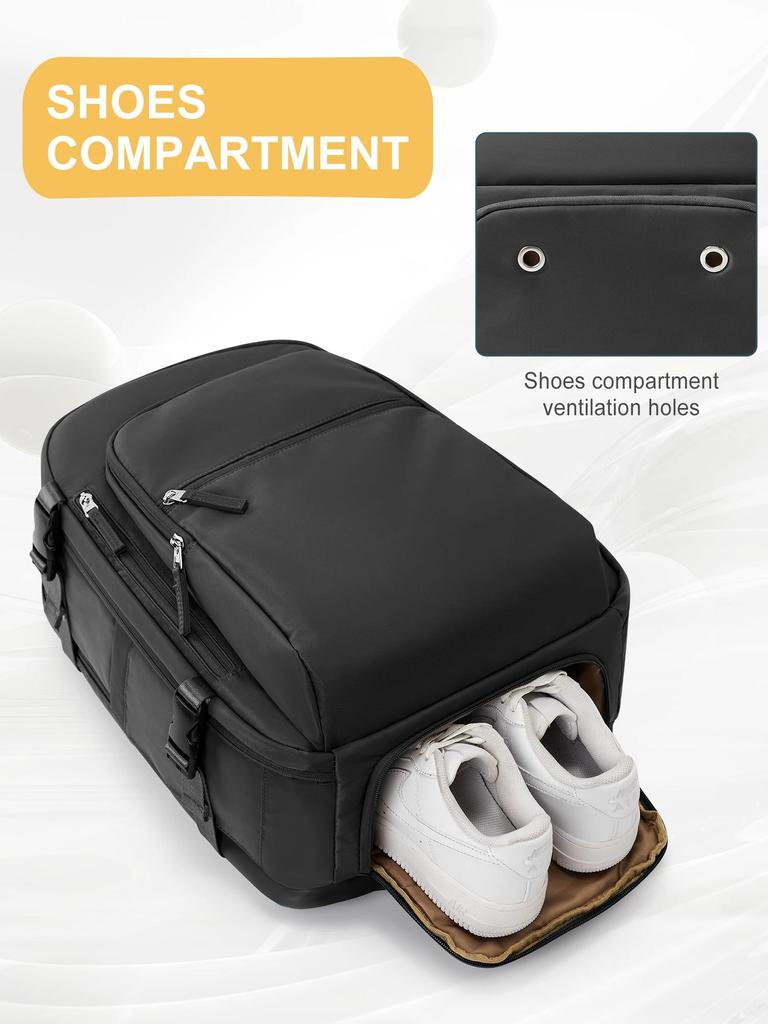 Дорожный рюкзак, легкий деловой рюкзак для руководителей, одобренный для полетов, большой мужской рюкзак для выходного дня, рюкзак для ноутбука 15,6 дюймов