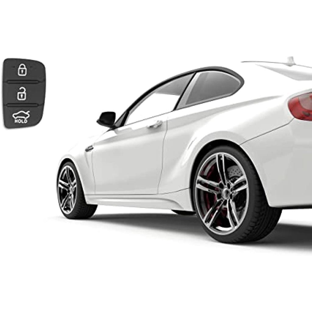 Клавиатура для ключей автомобиля, 3 кнопки, совместимая с Hyundai I20 I30 Ix20 Ix35 Tucson Santa Fe, корпус ключа автомобиля Pilot, ключ от автомобиля