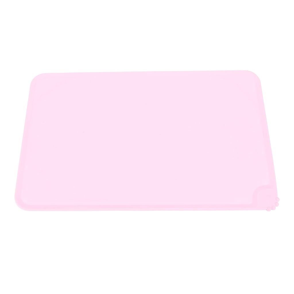 Силиконовый коврик для кормления домашних животных, непроливающийся, противоскользящий, моющийся, милый внешний вид, коврик для миски с едой и водой для кошек и собак для использования в помещении