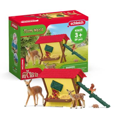 Schleich Farm World Лесная кормушка для животных 42658