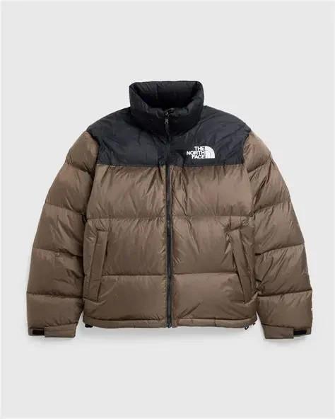 Мужская куртка The North Face M 1996 Retro Nuptse 5EX Дымчато-коричневый TNF Черный