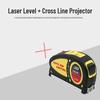 Мини-лазерная рулетка высокой точности с инфракрасным и перекрестным проецированием