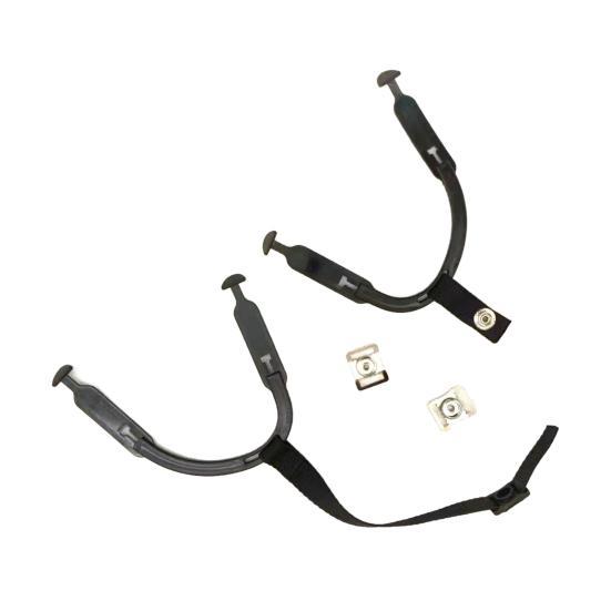 Ремешок для подбородка хоккейного шлема с металлической пряжкой для большей прочности и удобной посадки