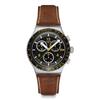 Swatch CANYON CHASER YVS530 Men's Brown Watch