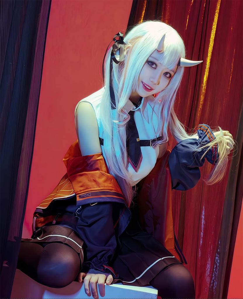 VTuber Cosplay Nakiri Ayame Cosplay Costume VTuber Cosplay Nakiri Ayame Cosplay Costume Yosan Virtual YouTuber VTuber Cosplay Hololive L [NOKIJP]