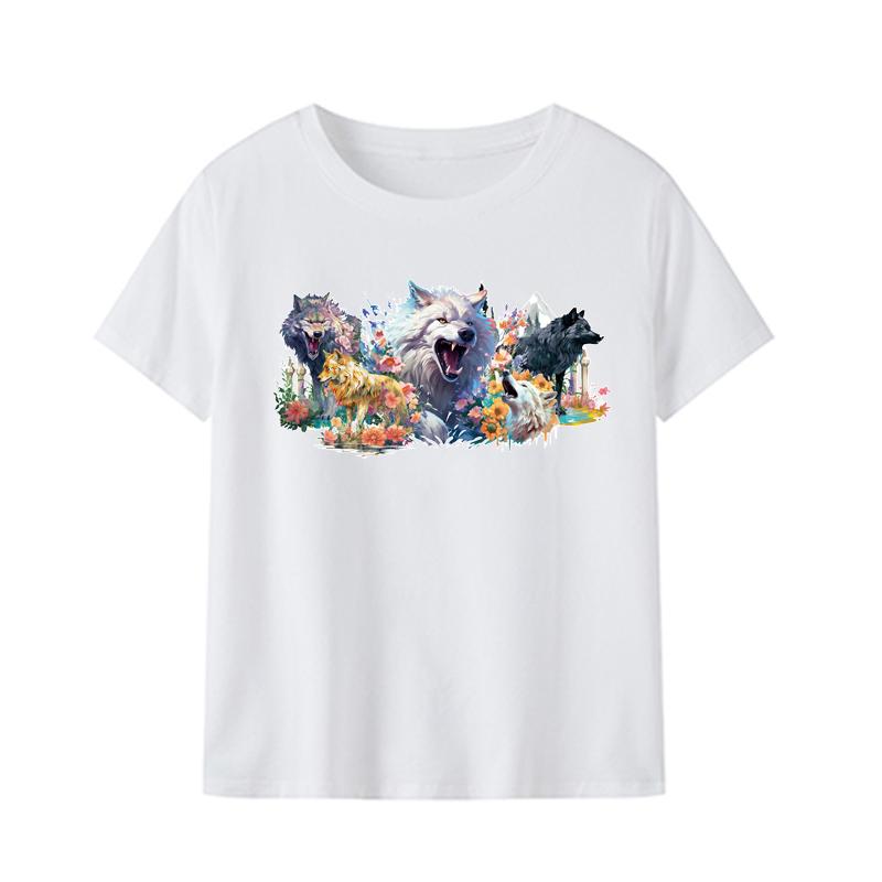 Flower Animals Applique On Clothes Thermal Press Hat Bag Parches Ropa Clothes Stickers Hoodies Diy Heat Transfer Badges