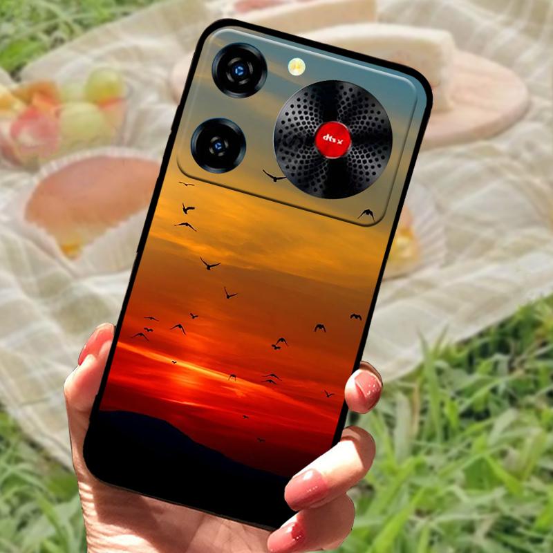 For ZTE Nubia Music Case Shockproof TPU Silicon Black Bumper Cover For ZTE Nubia Music Phone Cases Cute Back Cover Fundas Capa