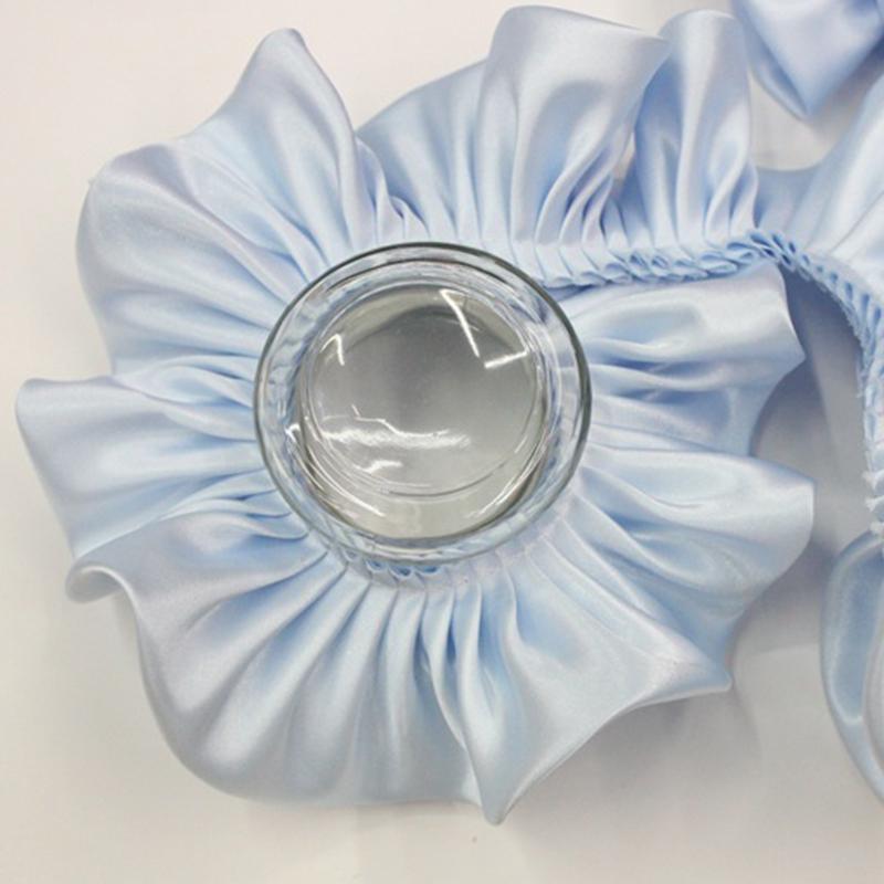 10 м Двухслойная оборка с кружевной отделкой, блестящая атласная плиссированная лента, кромка ткани, подгиб для свадебного платья, кукольного платья, DIY детское шитье, рукоделие