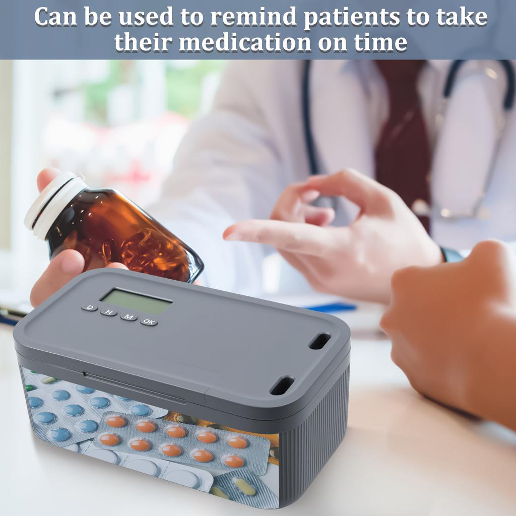 Электронный сейф-контейнер с таймером блокировки времени, многофункциональный, для телефонов, сигарет, личных вещей, файлов, хранения предметов