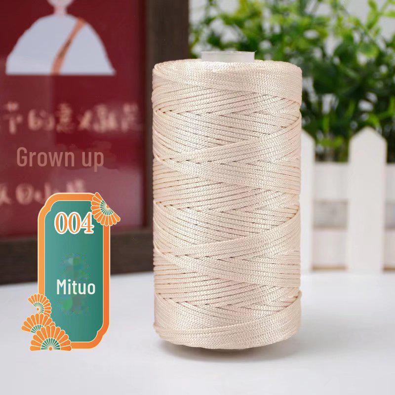 Набор для вязания крючком из пеньковой пряжи для летних шляп, сандалий