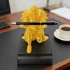 3D-печатный держатель для ручек в виде рыцаря, многофункциональная подставка для карандашей в виде коленопреклоненного рыцаря, украшение для домашнего офиса, настольное украшение