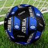 Custom Name Inter Milan Theme Size 5 Soccer Ball, Suitable for Both Indoor and Outdoor Matches, a Gift Suitable for Everyone.