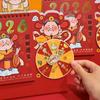 Traditional Desktop Calendar Cartoon Chinese Style Calendar Flip Calendar  Birthday Gifts