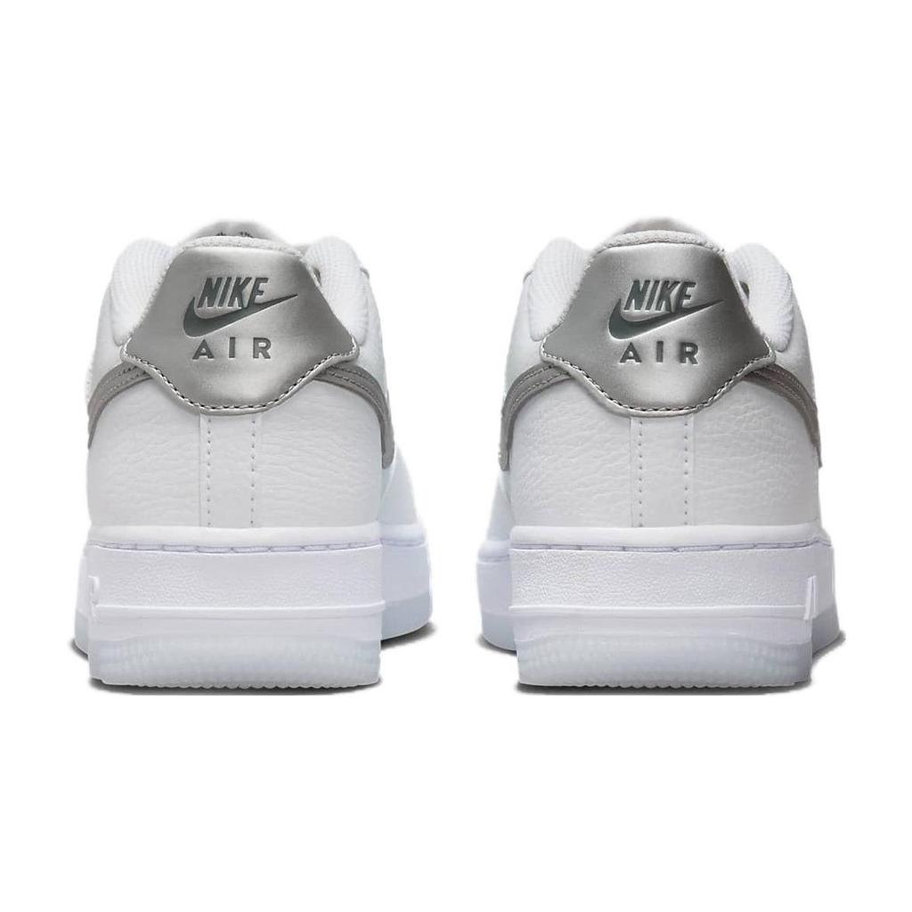 Nike Детские кроссовки Air Force 1 GS White Football Grey Pure-Platinum Metallic-Silver FV3981-100