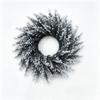 Weather Resistant Christmas Pine Wreath Christmas Snow Flocked Wreath  Indoor Decor