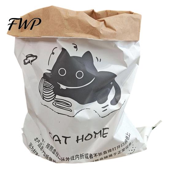 Quiet Cat Toys for Boredom Crinkle Bag, Foldable Hideaway Bed, Paper Bag with Interactive Indoor Cats Sound, Hide Toy Kittens Exercise Adult