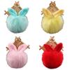 Cute Faux Fur Rabbit Ear Soft Pom Pom Ball Key Ring Chain Keychain Bag Decor