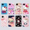 Прозрачный чехол для Samsung A04 A14 A23 M33 M53 Realme 10 9 C35 C55 VIVO X80 Infinix Hot 30 Note 11 Tecno Spark 8P Pro L-19 Hello Kitty