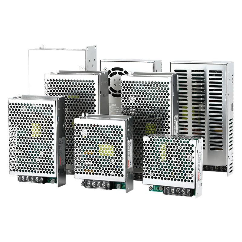 S Switch 220V AC to 12V/24V DC Transformer for Industrial Lighting Monitors.
