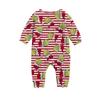 Christmas Prints Family Matching Long Sleeve Tops+Pants Set Family Matching Sets