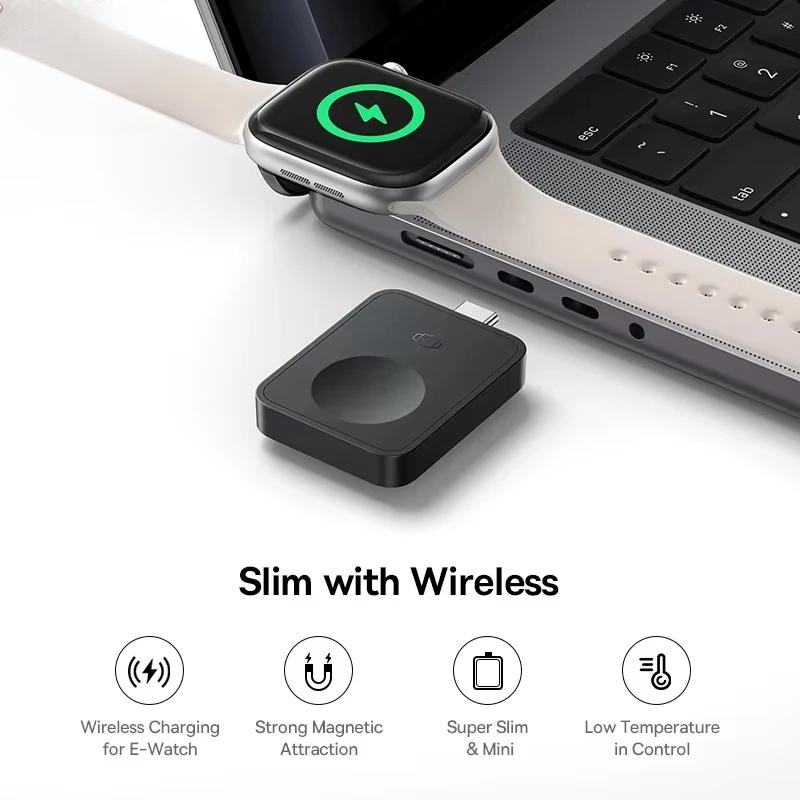 Baseus 2.5W Magnetic Magnetic Wireless Charger For E-Watch For Watch S10-S1 Series SE Series Ultra Series
