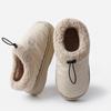 Lamb Wool Winter New Cotton Shoes Snow Cotton Velvet Home Warm Non-slip Waterproof Fluffy Shoes Women