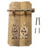 Cabinet Faceplate Retro Style Brass Material Landscape Character Pattern Decorative Cabinet Handles