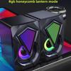 X2 RGB проводные мини-мультимедийные компьютерные колонки для настольных компьютеров и ноутбуков