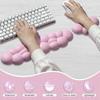 Cloud Keyboard Wrist Rest, Memory Foam Wrist Rest for Computer & Mouse Set, Comfortable Wrist Rest Support for Office Pain Relief