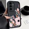 Чехол с цветочным принтом для Samsung Galaxy S25 S24 S23 S22 Ultra S21 S24 FE A55 A54 A34 A15 A14 A35 A52 A53 A25 A16 5G Мягкий чехол из ТПУ