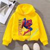 2026 New Winter-Spring Long-Sleeved Superhero Children's Sweatshirt for Boys, Girls' Casual Top with Cartoon Print