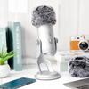 Durable Foam For Blue Yeti Mic Filter Mask Microphone Windscreen Fur Windshield Mic Wind Muff