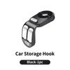 CAT1 Car Retractable Double Hook Seat Back Storage Hanger Organizer Auto Accessories For Volkswagen VW Passat Golf Tigua CC T-ROC