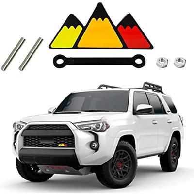 Эмблема на решетку радиатора автомобиля для Tacoma 4Runner Tundra Sequoia Rav4 Highlander Аксессуары для украшения