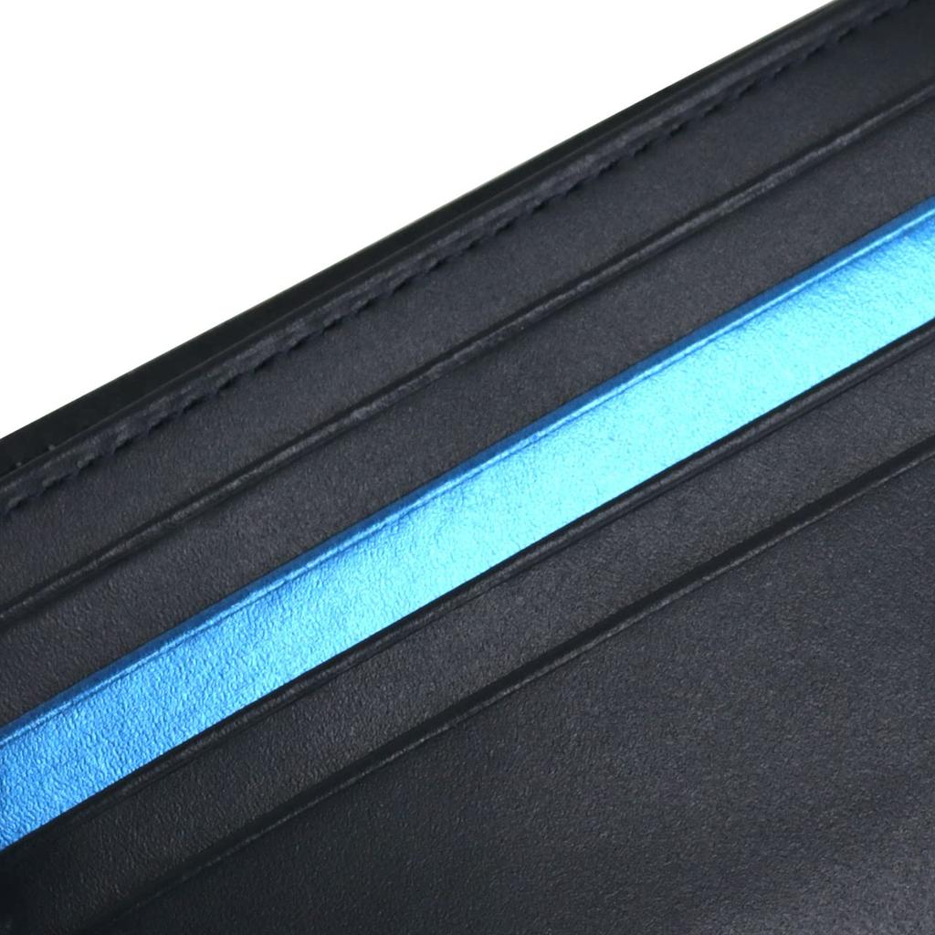 On Partial Accessory Bifold Wallet 555613 Blue [Lanvin Bleu] Men's