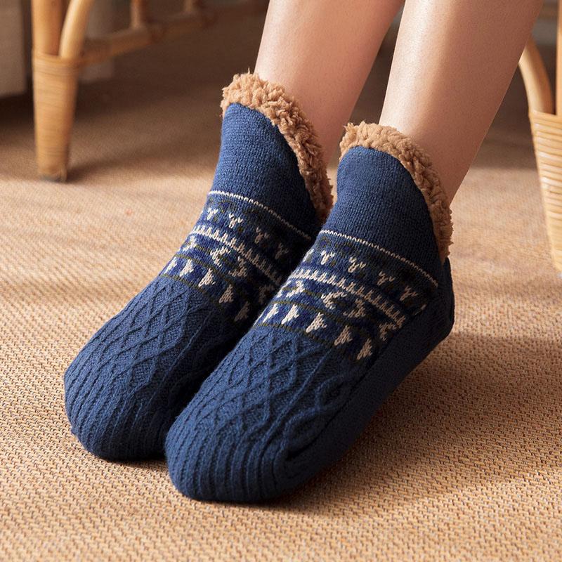 1Pair Non-slip Thick Soft Warm Women Winter Floor Socks Socks Sleep Socks Carpet Socks