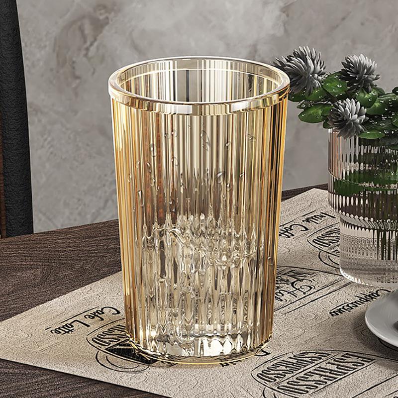 Акриловый стаканчик для ополаскивателя полости рта, зубная щетка, чашка для ванной комнаты, светлая, роскошный стиль, аксессуары для хранения в ванной комнате, держатель для зубных щеток