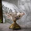 Fruit Tray Desktop Ornament Set American Ceramic Home Light Luxury Living Room European Retro High Foot Large Capacity Highgrade