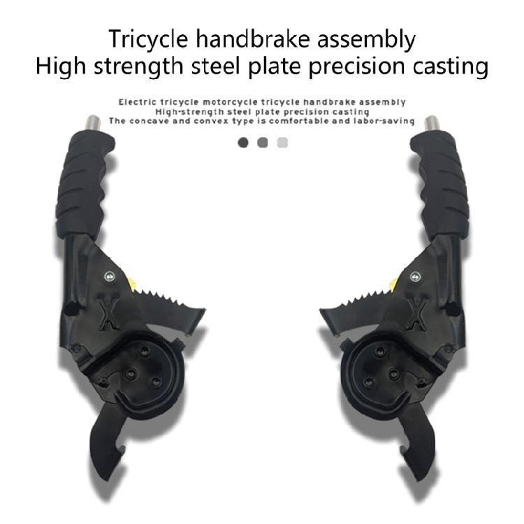 Enhancing Control Front Brake Lever, Steel Handbrake Lever Comfortable Grip for Safe Riding on Motorbike ATVs and Trikes