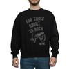 AC/DC Mens For Those About To Rock Cannon Sweatshirt