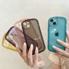 Подходит для чехла для мобильного телефона iPhone 16 с большими глазами 14 Apple 15 Promax Защитный чехол Силиконовый Прозрачный Противоударный